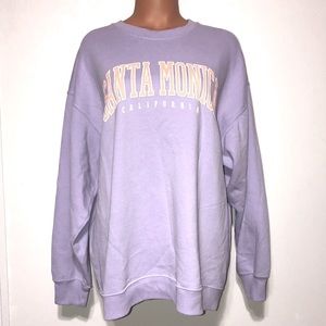 Medium Hollister Santa Monica California Pullover Sweatshirt
